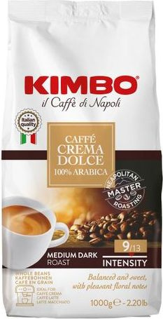 Кофе Kimbo Dolce Crema в зернах 1 кг #1