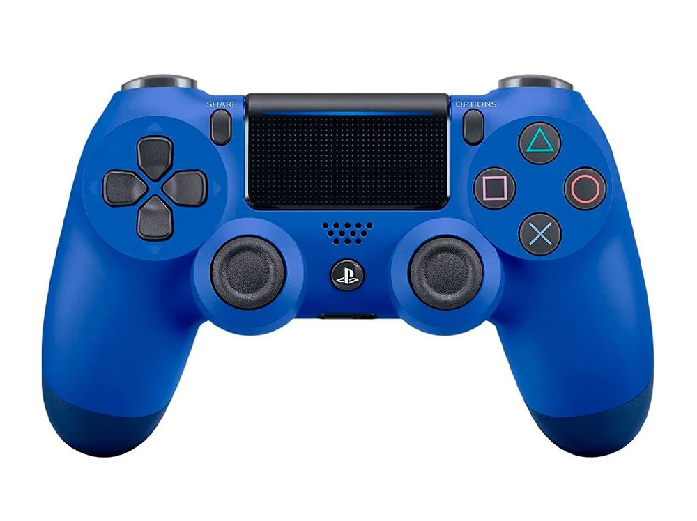 Геймпад DualShock 4 v2 CUH-ZCT2E Black/Черный, Bluetooth, Проводной, синий  #1