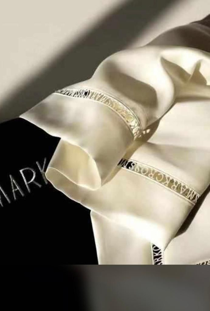 Mark Cross Комплект постельного белья, Тенсель, Евро, наволочки 50x70  #1