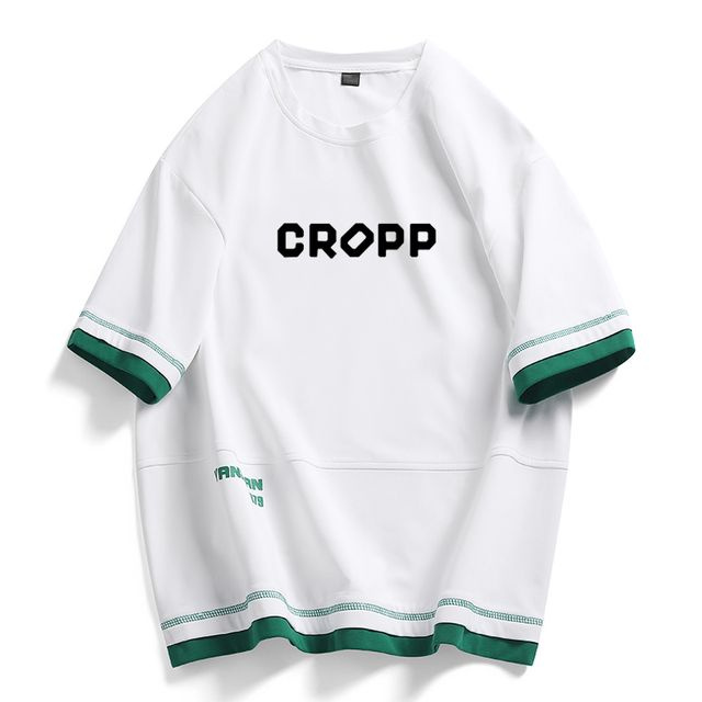 Футболка Cropp, размер 56, цвет белый, 100% Полиэфирное волокно ...