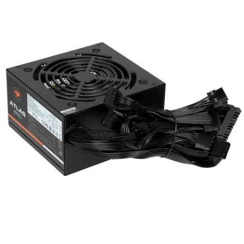 Блок питания Cougar Atlas 650 (CGR BA-650) черный - 650 Вт, Bronze, ATX ...