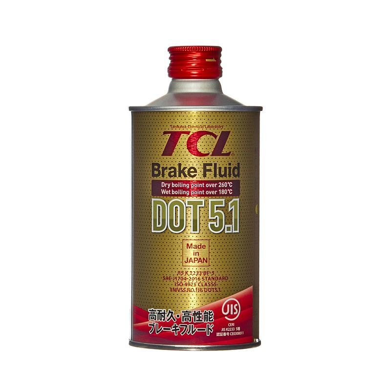 Тормозная жидкость TCL DOT 5.1, 0,355л #1