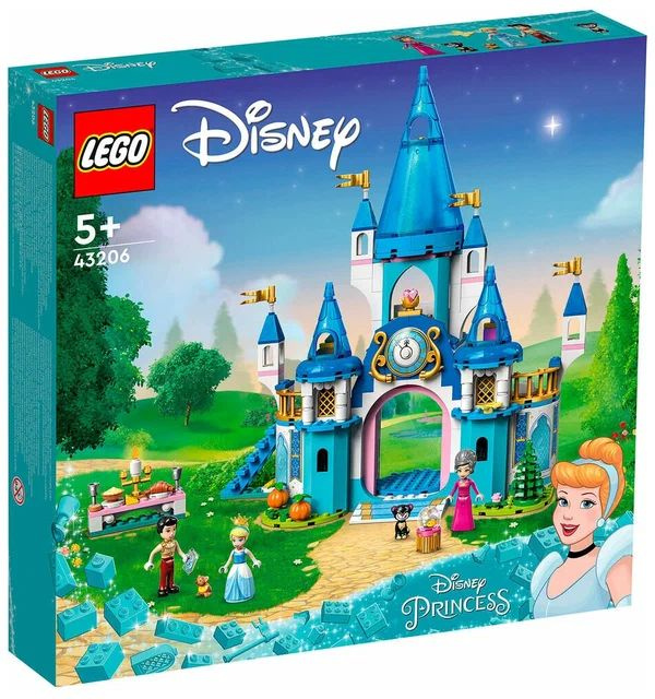 LEGO Disney Princess Замок Золушки и Прекрасного принца 43206 #1