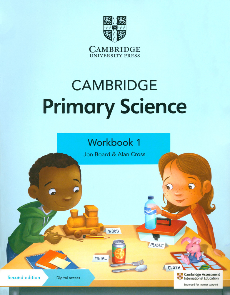 Cambridge Primary Science. 2nd Edition. Stage 1. Workbook with Digital Access / Рабочая тетрадь с кодом #1