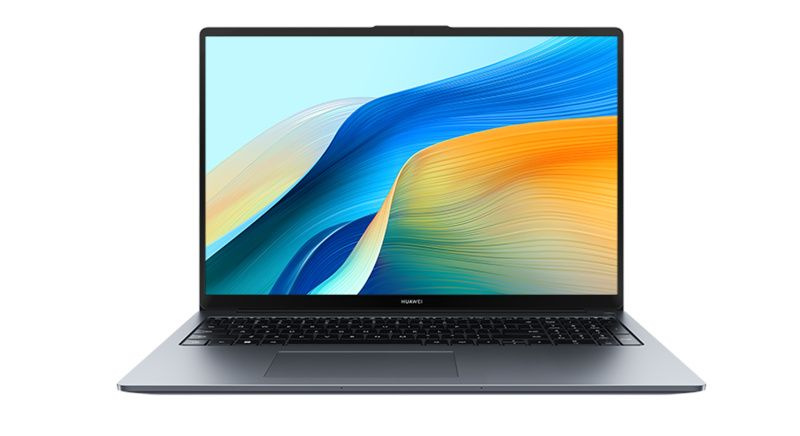 HUAWEI D16 i5-12450H 16" 16/512GB Ноутбук 16", RAM 16 ГБ, SSD, Windows Home, (MitchellF-W5651), серый #1