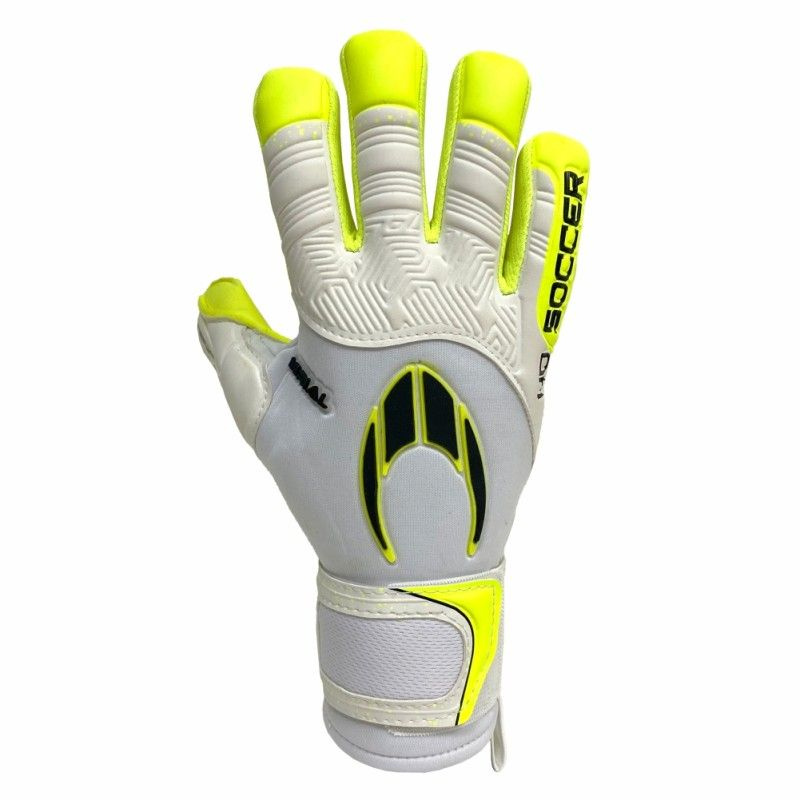 Перчатки вратарские HO SOCCER GUANTE AERIAL NG GALAXY LIME SPARK 052.0260 #1