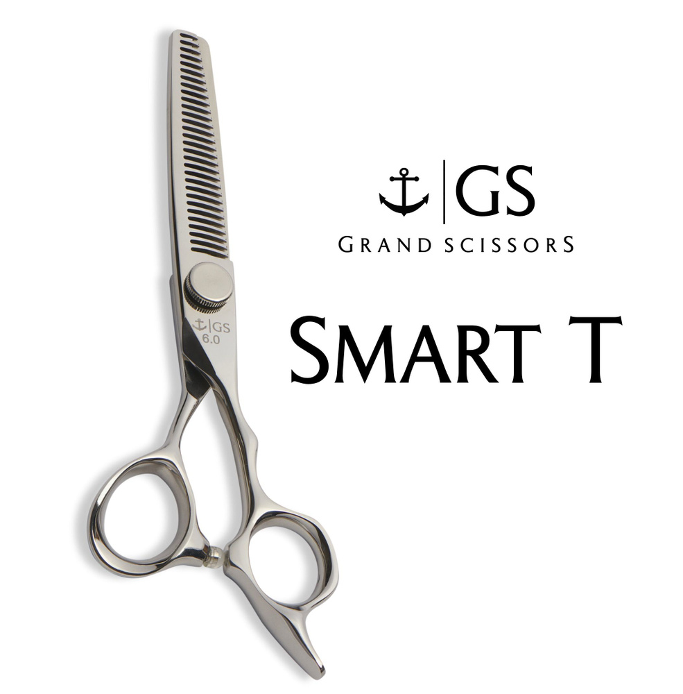 Профессиональные парикмахерские филировочные ножницы 6.0 из японской стали GS Smart T  #1