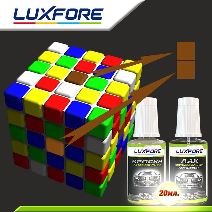 Luxfore подкраска с кисточкой плюс лак. Ошибки восприятия