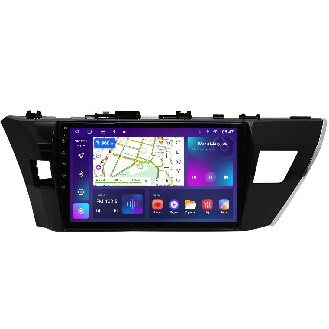 МагнитолаCRS-300M150SТойотаКоролла2013-2016ToyotaCorollaE160-180-Android13-Память2+32Gb-IPS-DSP-Кулер