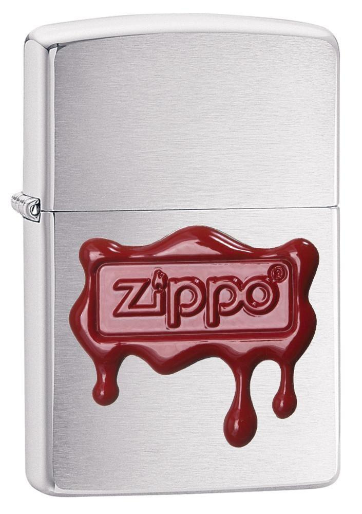 Зажигалка ZIPPO бензиновая Classic Brushed Chrome #1