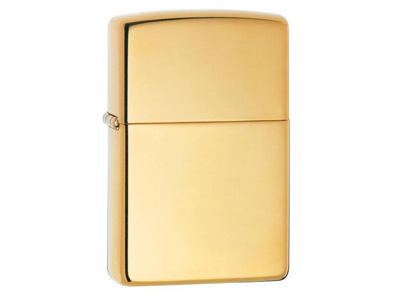 Зажигалка ZIPPO бензиновая Classic High Polish Brass #1