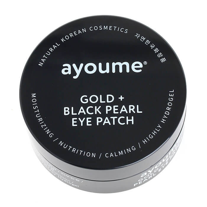 AYOUME Патчи для глаз от темных кругов с золотом и черным жемчугом GOLD+BLACK PEARL EYE PATCH  #1