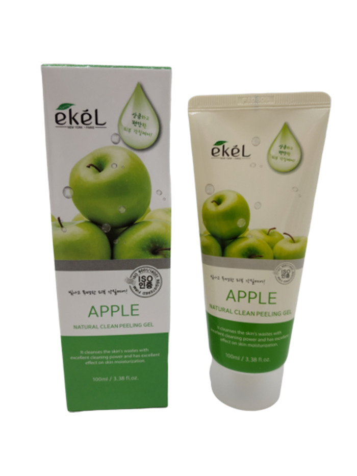 Ekel Пилинг-гель скатка для лица с экстрактом яблока Peeling Gel Apple 100 мл.  #1