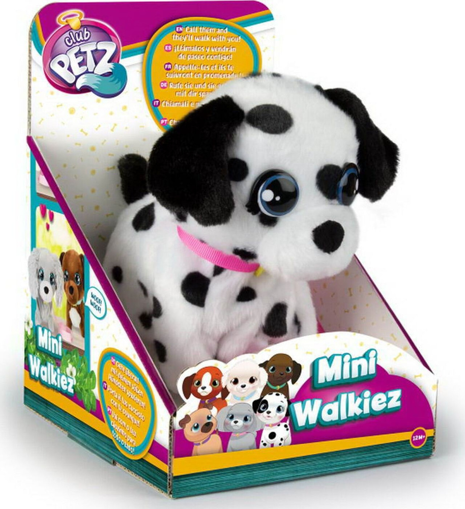 Интерактивная игрушка IMC Toys Club Petz Щенок Mini Walkiez Dalmatian, ходячий, 99838  #1
