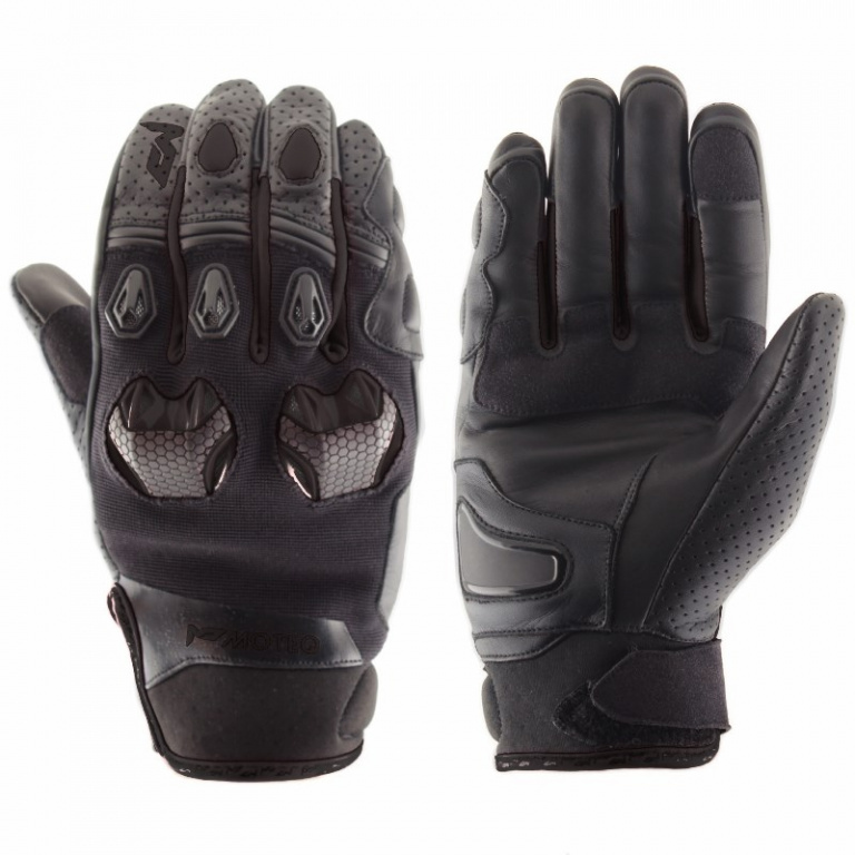 Moteq Кожаные перчатки Stinger черные M (09) #1