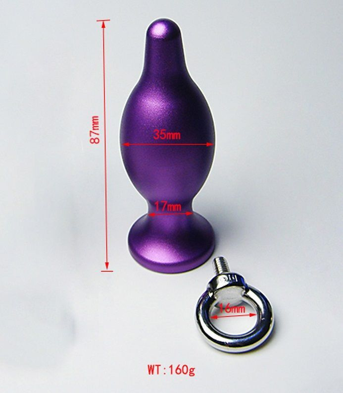 4sexDream Анальный стимулятор, цвет:фиолетовый, Без вибрации  #1