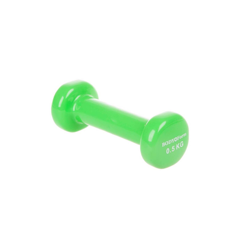 Body Form Гантели BF-DV01, 1 шт. по 0.5 кг, зеленый цвет #1