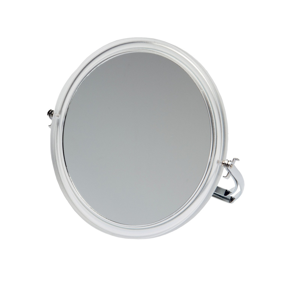 DEWAL BEAUTY Зеркало MR109, настольное в прозрачной оправе  #1
