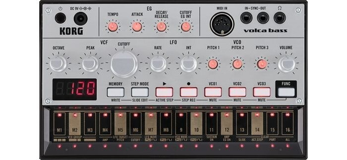 KORG volca bass Синтезатор аналоговый #1