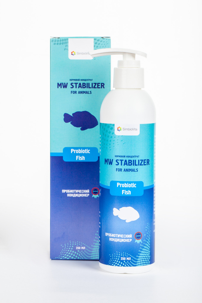 Кондиционер для воды SimbioVita MW Stabilizer. For Animals. Probiotic Fish. 250 мл  #1