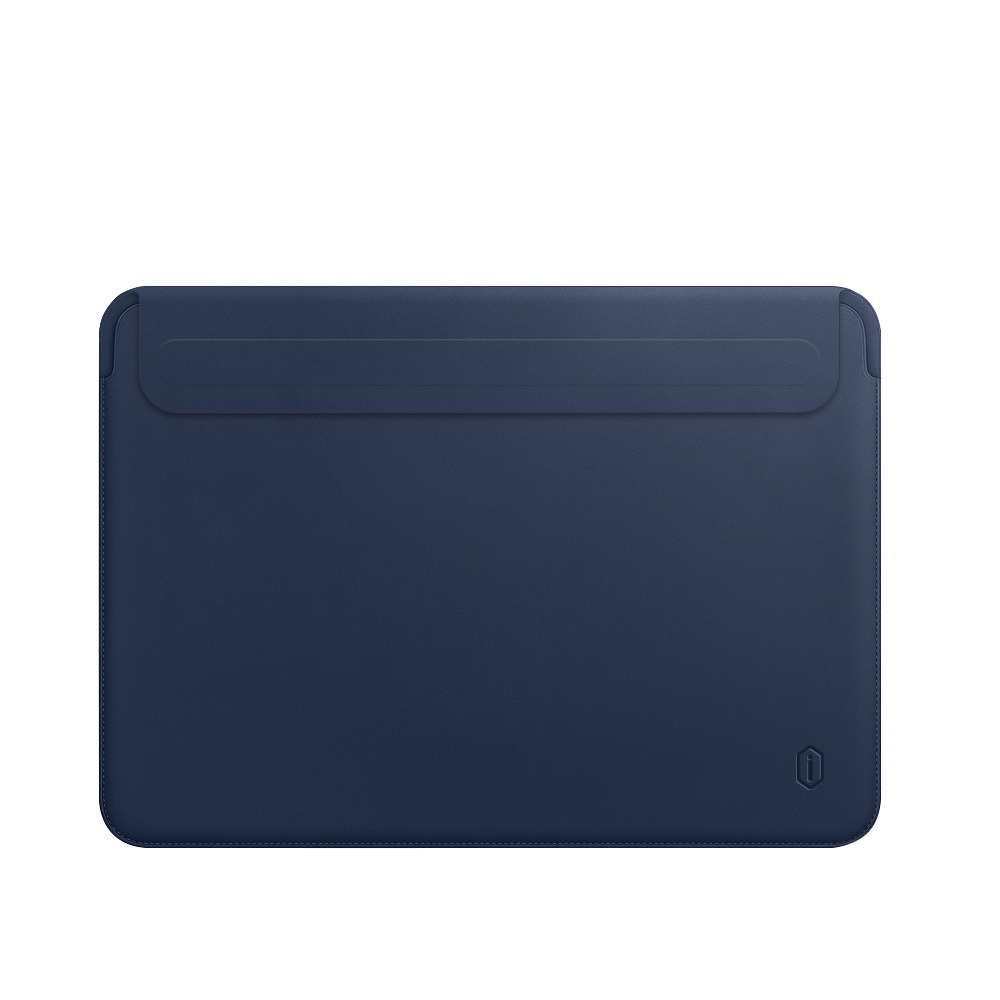 Чехол Wiwu Skin Pro Velcro Leather Sleeve для MacBook Pro 16 Синий #1