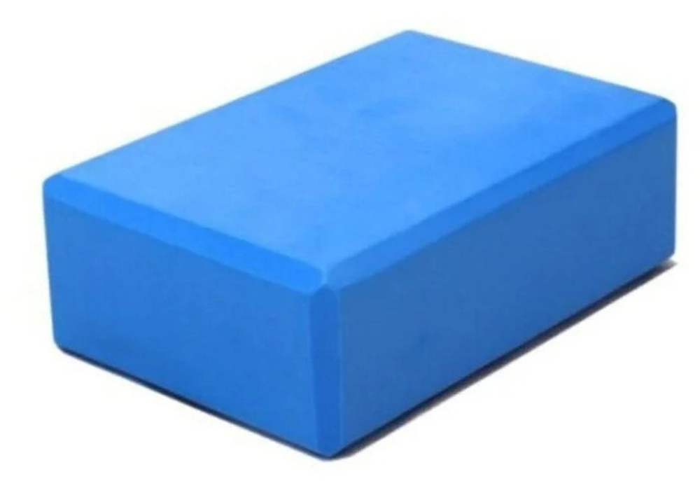 Блок для йоги CLIFF 23х15х10см, 200гр, синий #1