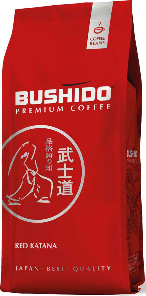Bushido Кофе в зернах Red Katana , 1 кг (Нидерланды) #1