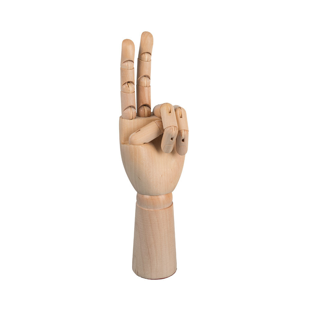 Манекен, модель руки художественная с подвижными пальцами "VISTA-ARTISTA" VMA-30, 30 см, L-левая  #1
