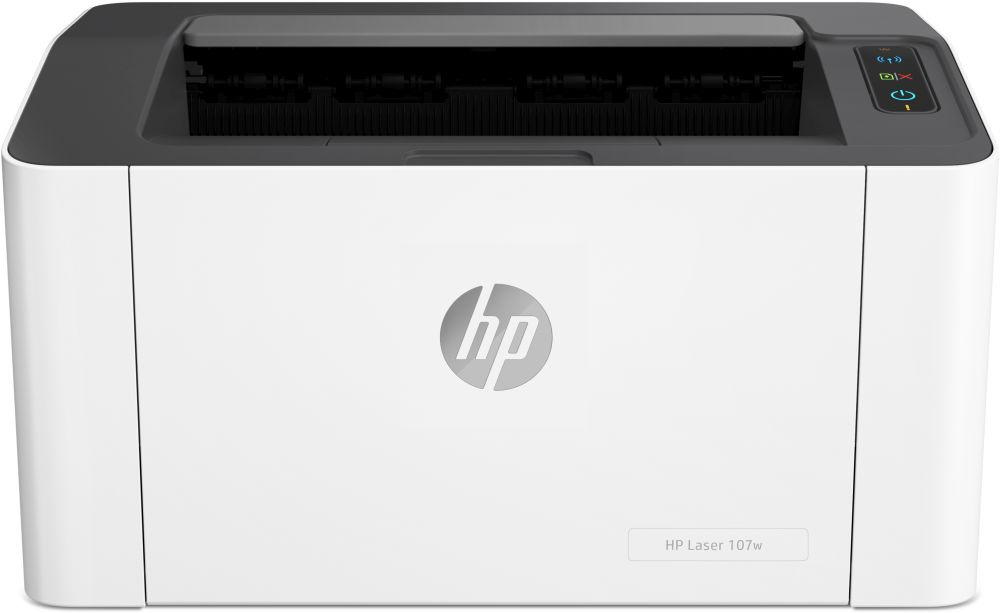 HP Принтер лазерный LaserJet 107w, белый #1