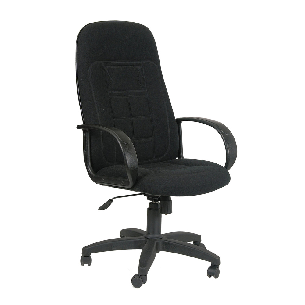 Кресло офисное "Универсал", СН 727, ткань, черное, 1081743 #1