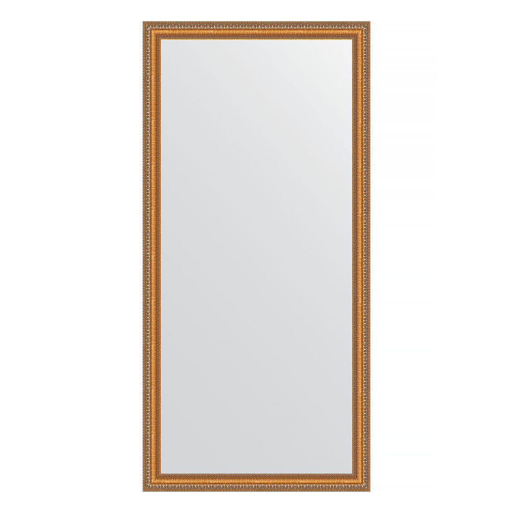 Зеркало в багетной раме - золотые бусы на бронзе 60 mm (75х155 cm) (EVOFORM) BY 3330  #1