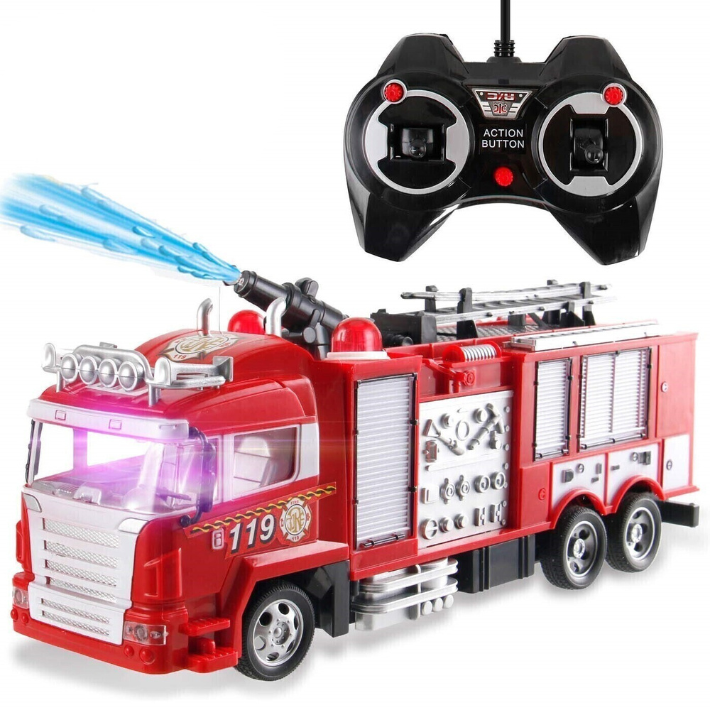 игрушка пожарная радиоуправляемая