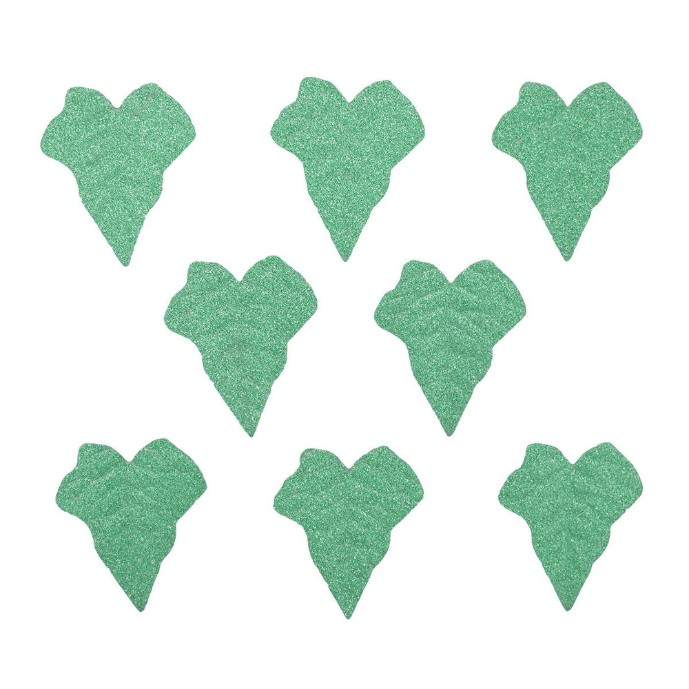 Бумажные листья с блестками креатив, 4,5*4 см, 8 шт, Astra&Craft #1