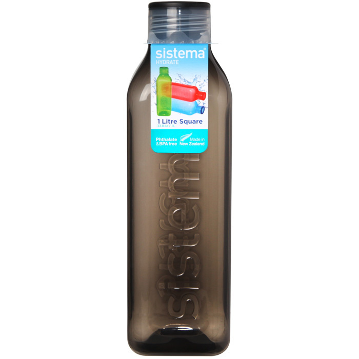 Бутылка для воды Sistema "Hydrate" 1л черная 890 #1