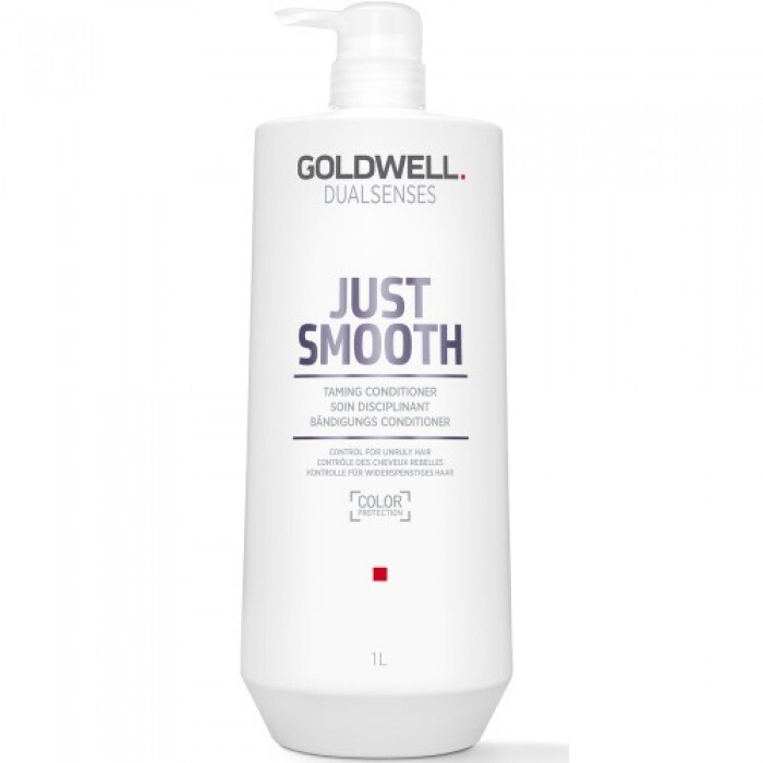 GOLDWELL Dualsenses Just Smooth Taming Conditioner - Усмиряющий кондиционер для непослушных волос 1000мл #1