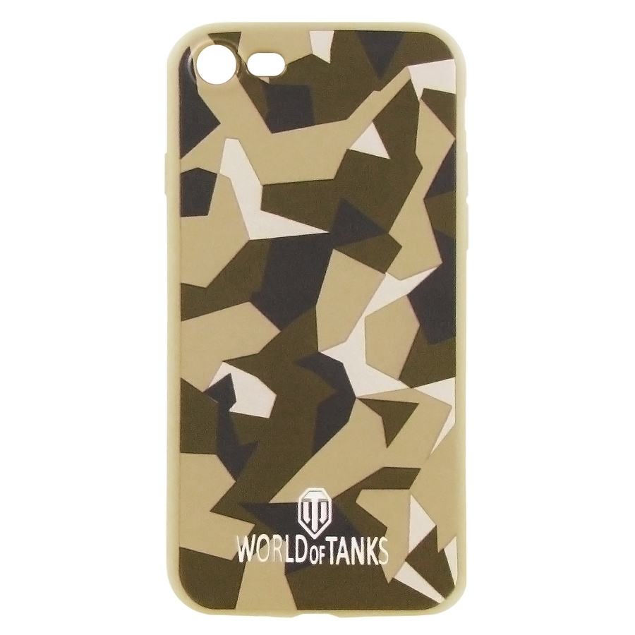 Чехол Накладка / Чехол бампер / Накладка на Iphone 7/8 POLYGONAL MILITARY GREEN  #1