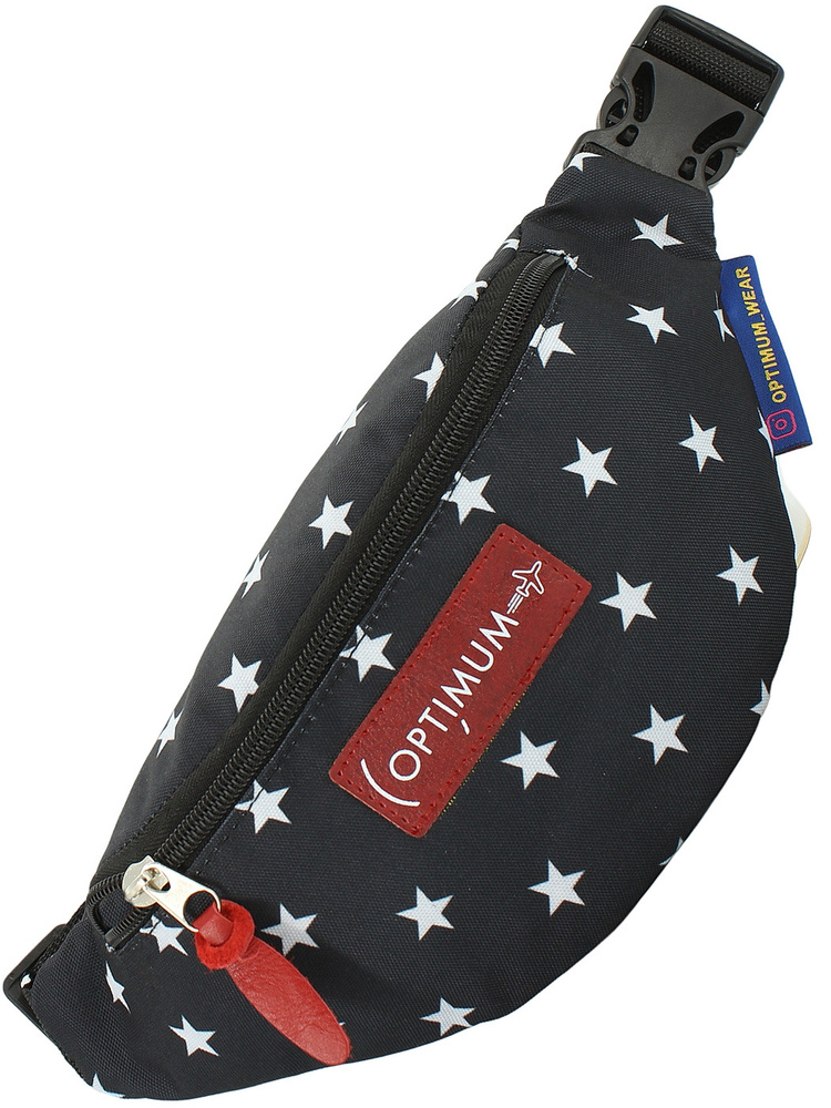 Поясная сумка на пояс женская мужская для девочки мальчика Optimum Mini Custom, звезды  #1
