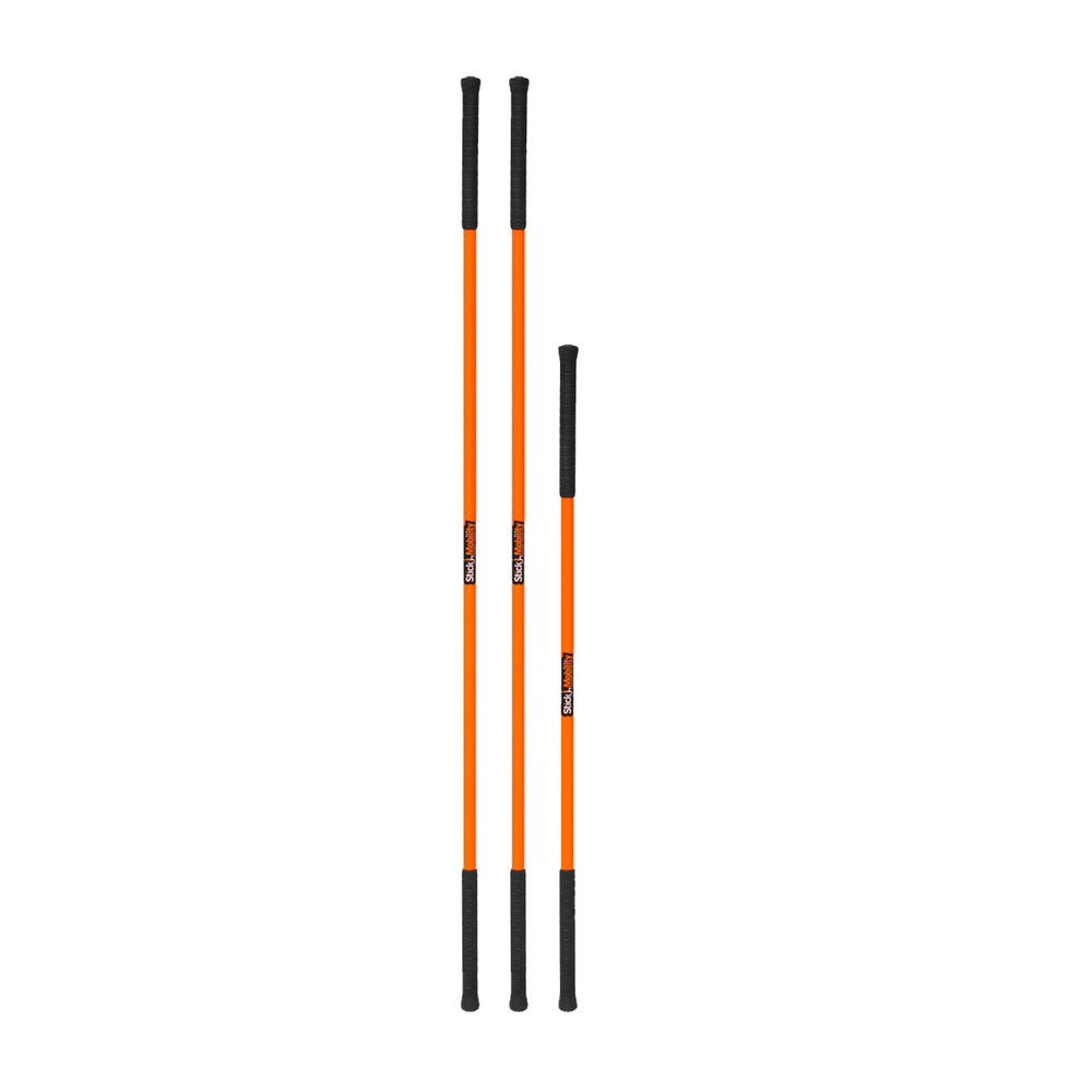 Бодибар/Комплект из 3-х стиков Stick Mobility Heavy Duty, 2,1 м+2,1 м+1,5 м (ширина рукоятки 5 см)  #1