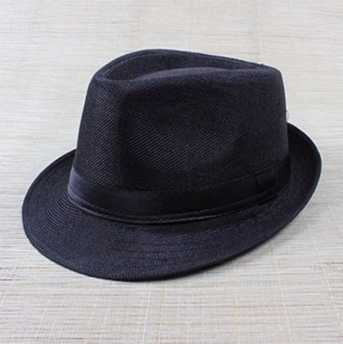 Гангстерская шляпа федора черная #1