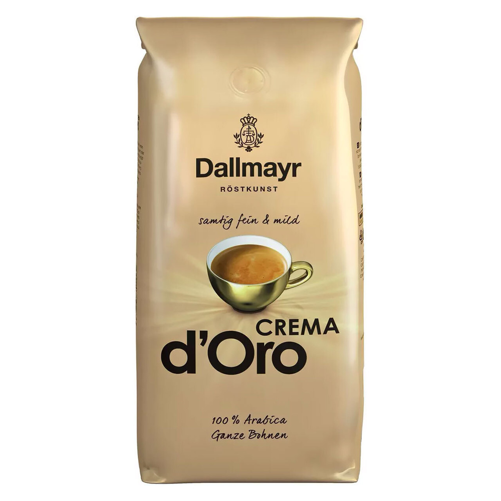 Кофе в зернах Dallmayr Crema d'Oro (Крема Доро), 1кг #1
