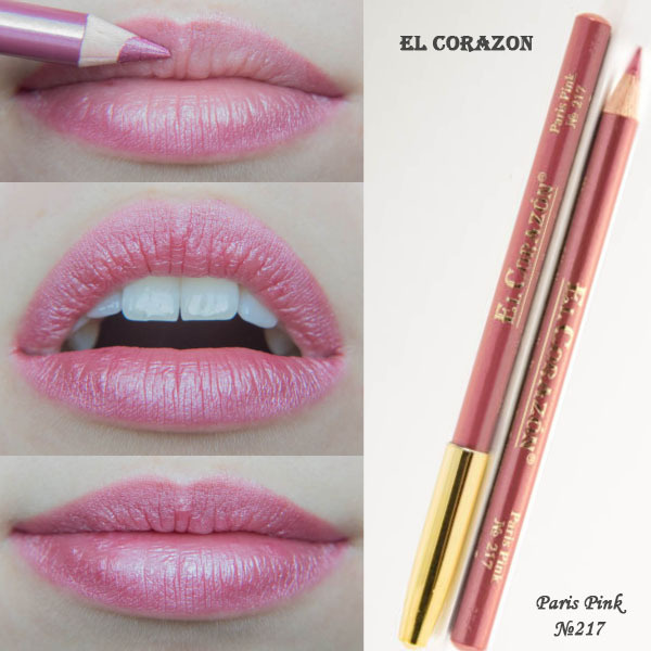 El Corazon Карандаш для губ №217 Paris Pink #1