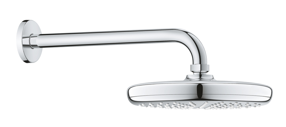 Верхний душ 210 мм, 1 режим, с боковым кронштейном 286 мм, 1/2, Grohe Tempesta 26411000  #1