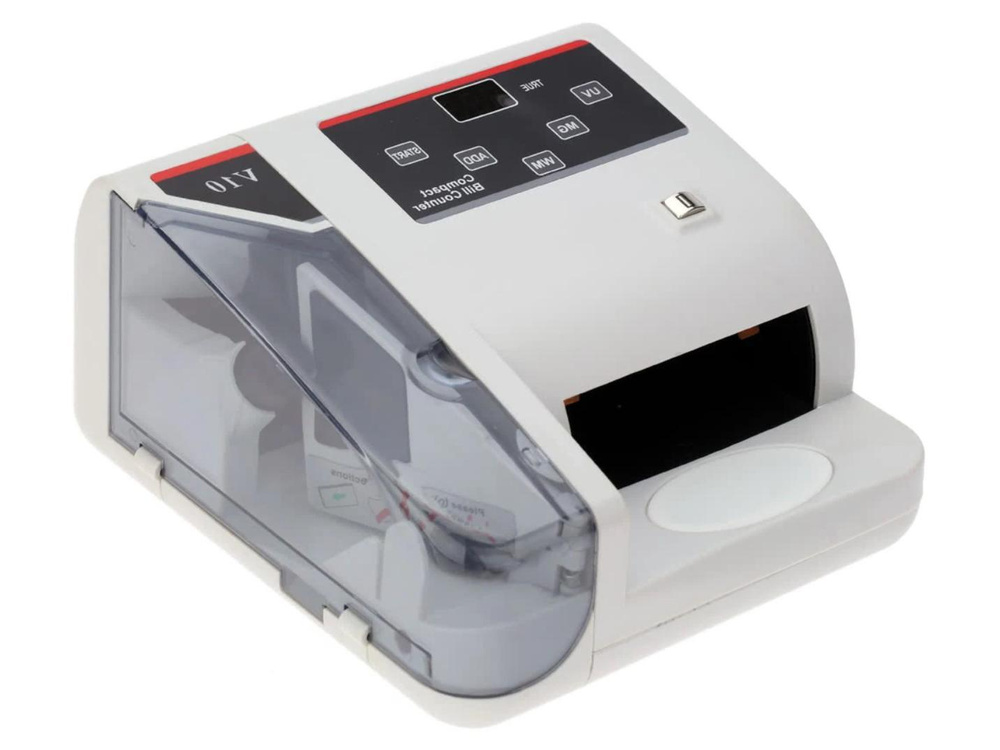 Счетчик банкнот на батарейках DOLS-Pro V10 - счетная машинка с детектором, машинка для проверки купюр, #1