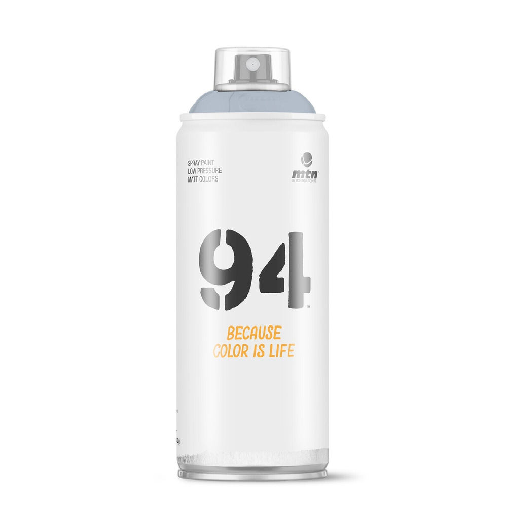 Краска аэрозольная матовая MTN 94 для граффити RV-306 Winter Grey серо-синий светлый, 400 мл  #1