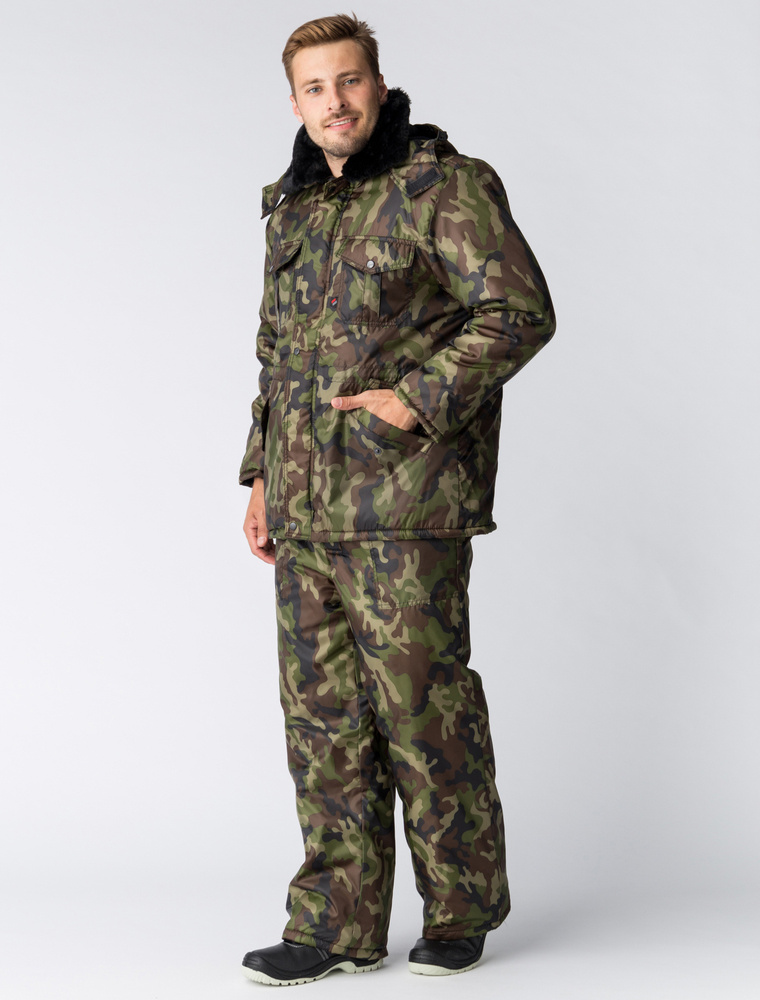 Куртка зимняя для Охранника КМФ, НАТО, размер (52-54; 170-176) #1