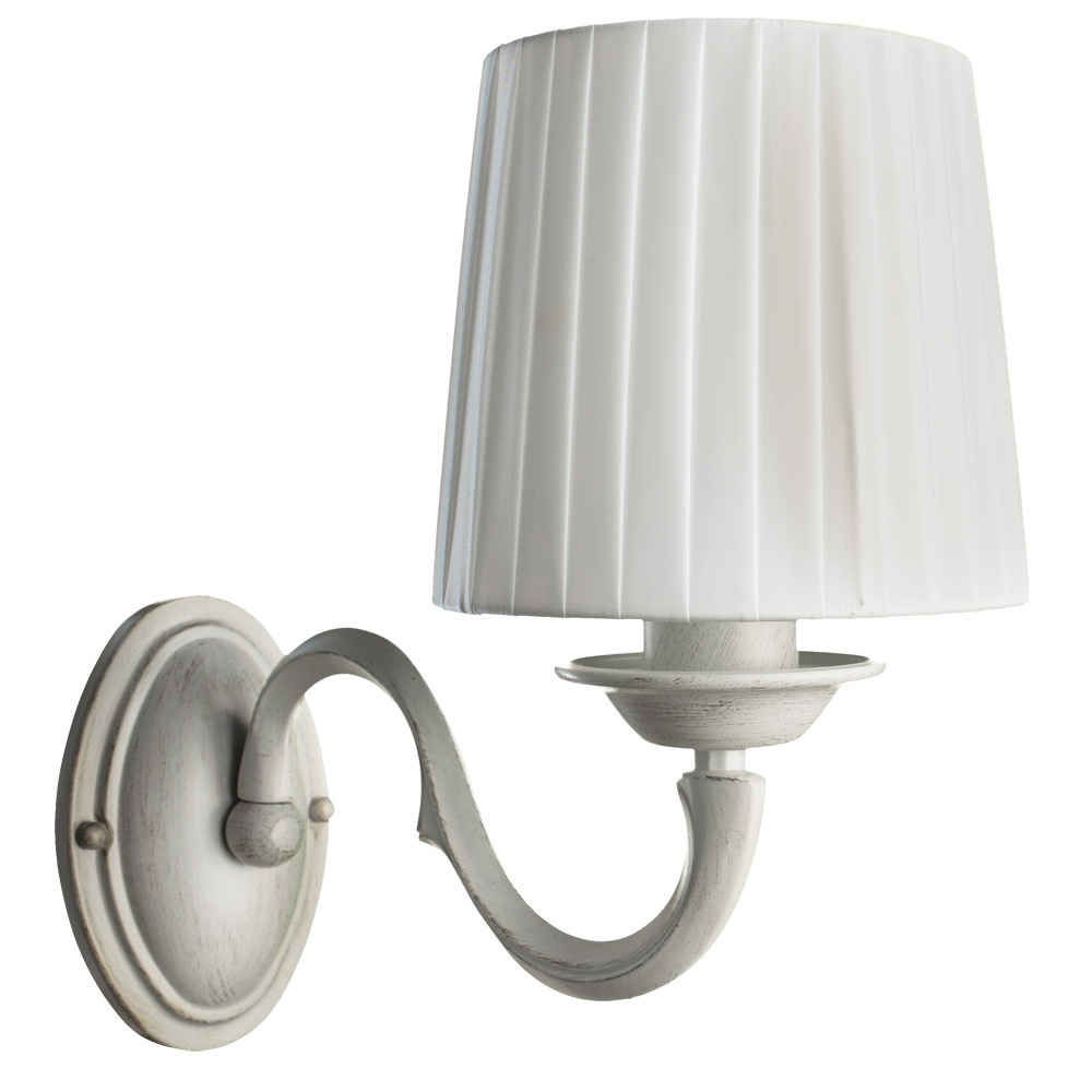 Бра Arte Lamp Alba "A9395APx1". Белое+золото #1