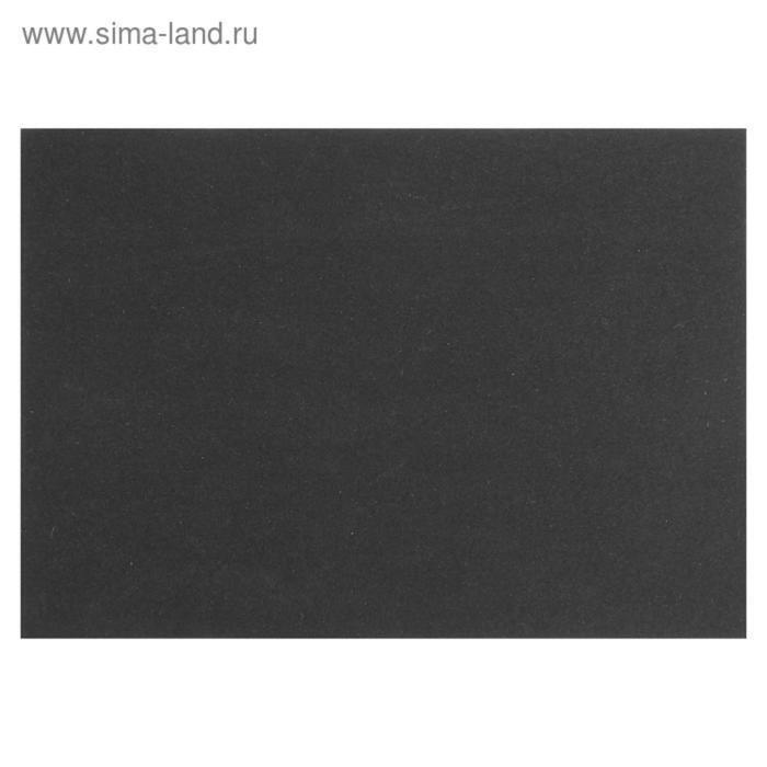 Картон переплетный 1.5 мм, 21х30 см, 30 листов, 950 г/м2,черный, 1 набор  #1