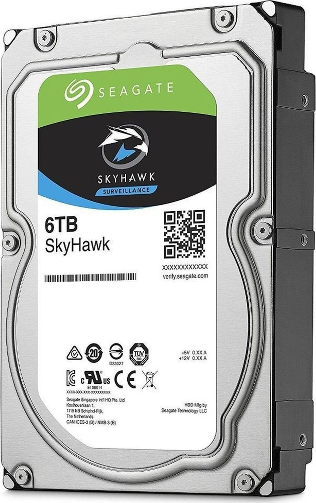 Seagate skyhawk st8000vx004. Диск на 6 ТБ. Seagate 6vclgvxv.