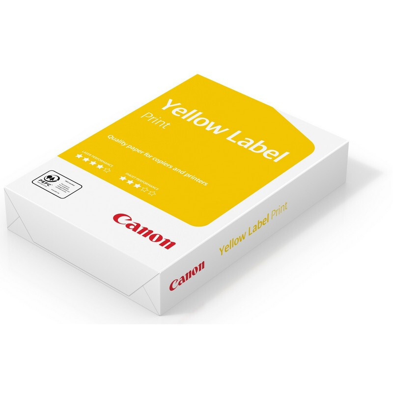 Бумага для офисной техники Canon Yellow Label Print, А4, марка С, 80 г/кв.м, 500 листов  #1