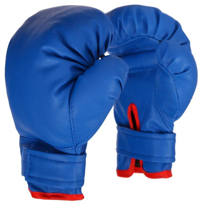 Перчатки боксёрские детские, цвет синий #1